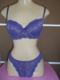 Conjunto de Lingerie Sensual com Renda